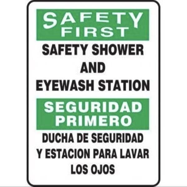 Accuform Eye Wash, Aluma-Lite, 14 in x 10 in SBMFSD423XL - main